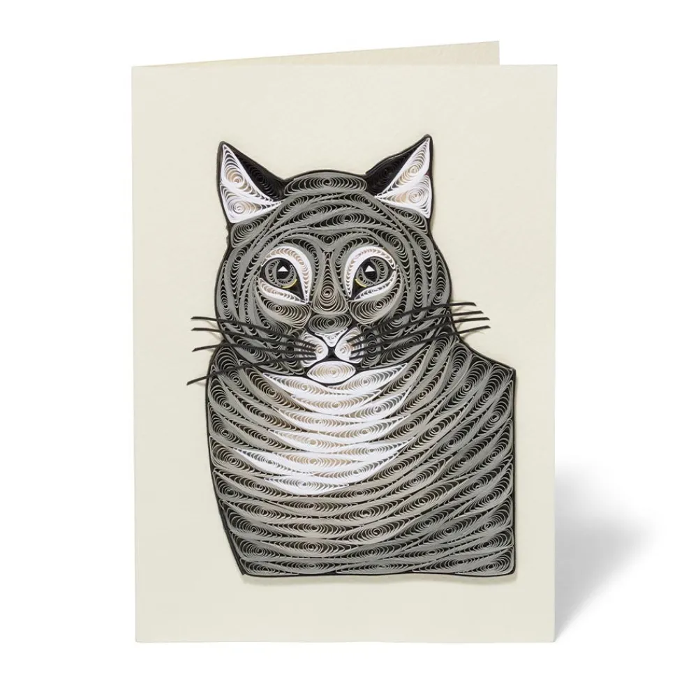 The Favorite Cat Quilled Card*The Met Store Sale