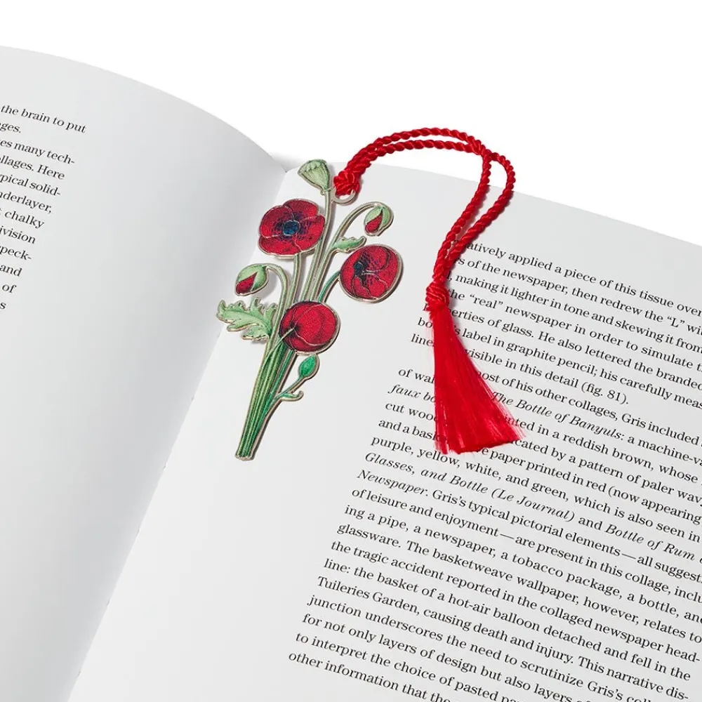 The Met Cloisters Garden Poppy Bookmark*The Met Store Cheap