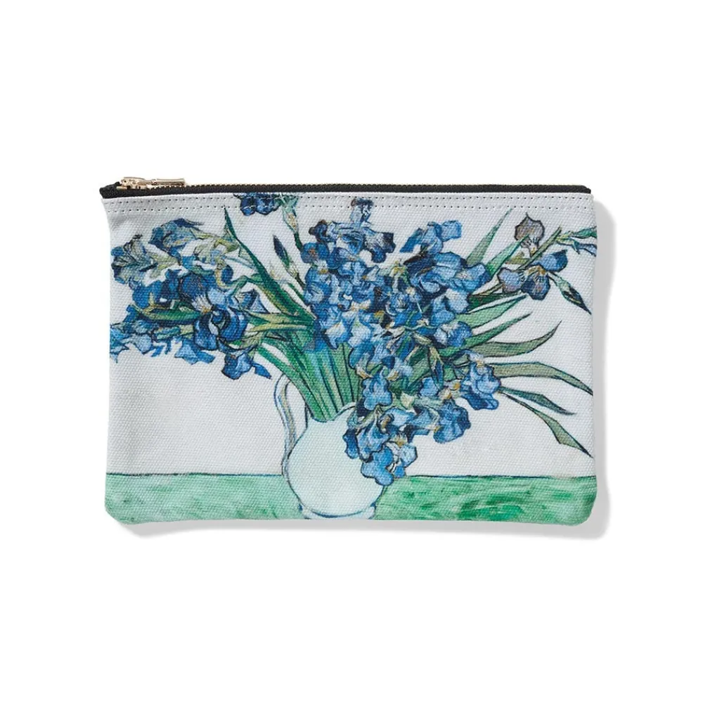 Van Gogh Irises Zip Pouch*The Met Store Online