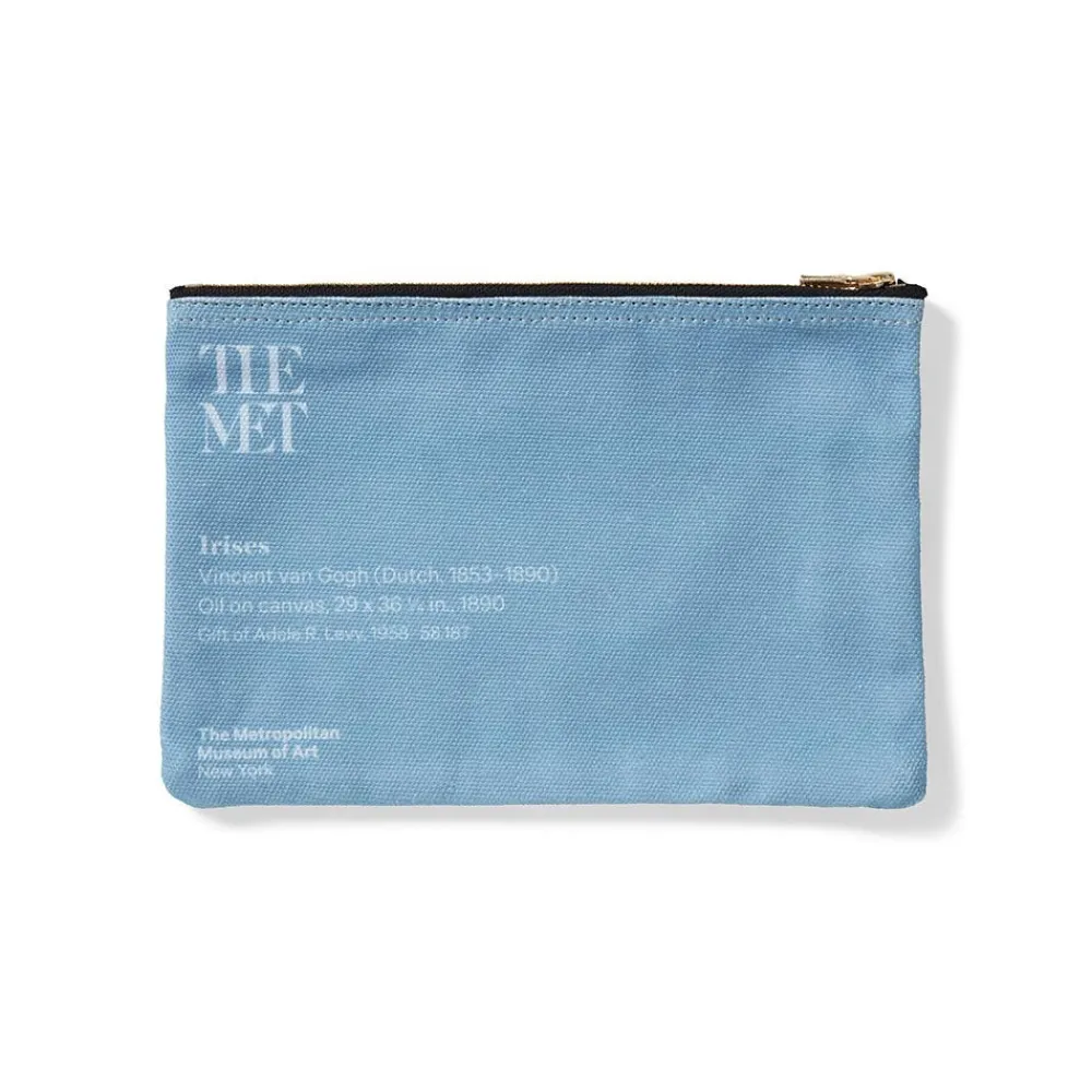 Van Gogh Irises Zip Pouch*The Met Store Online