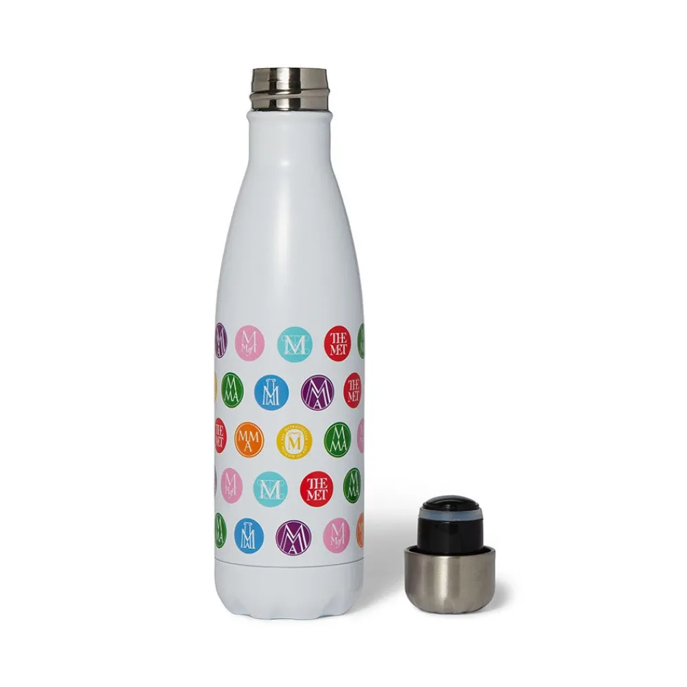 Vintage Met Logos Water Bottle*The Met Store Cheap