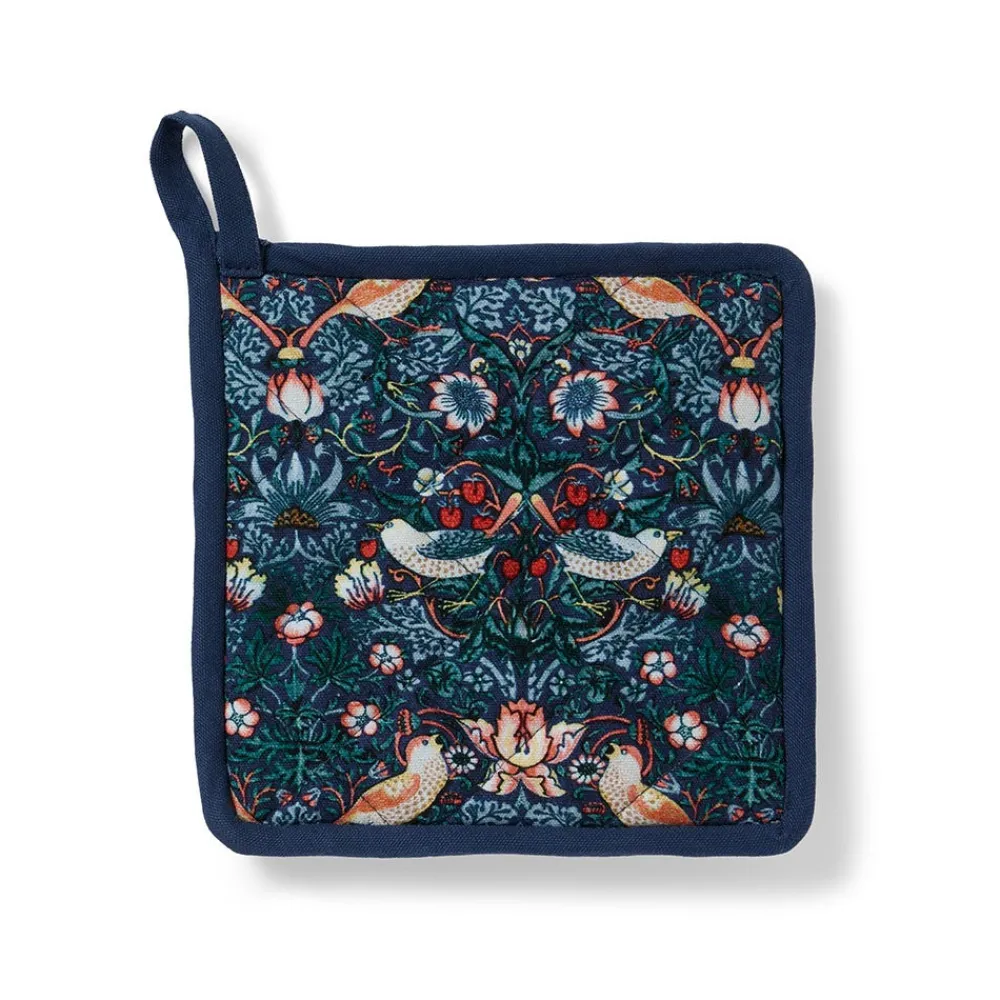 William Morris Strawberry Thief Pot Holder and Oven Mitt Set*The Met Store Clearance