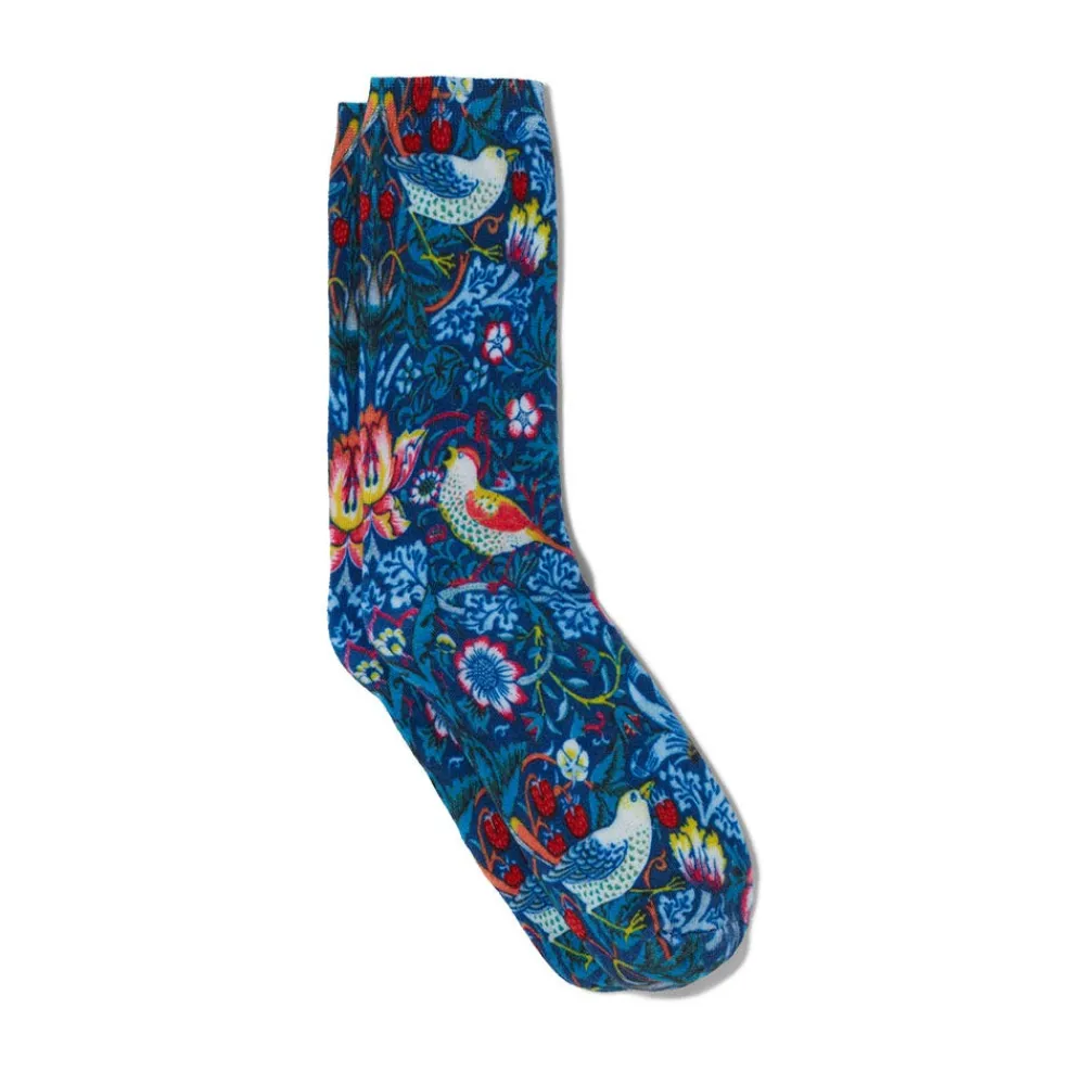 William Morris Strawberry Thief Women's Socks*The Met Store Online