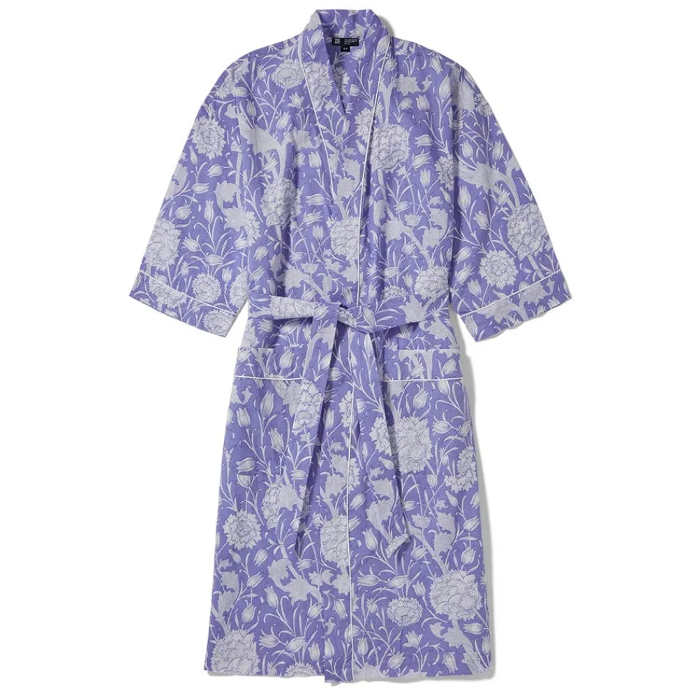 William Morris Wild Tulip Women's Cotton Robe*The Met Store Discount